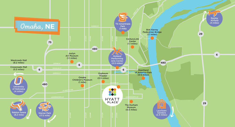 Hyatt Place Omaha/Downtown-Old Market Luaran gambar